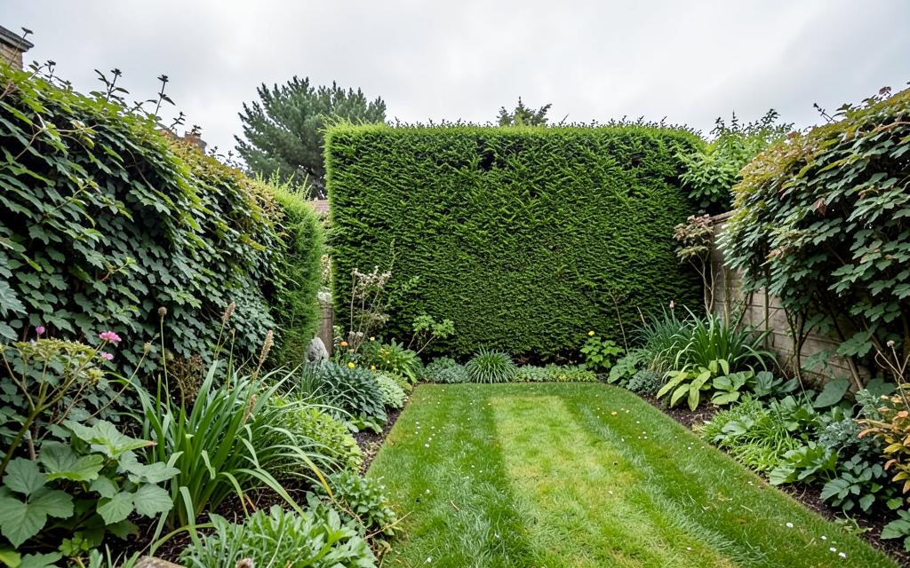 Overgrown back garden needs clearing